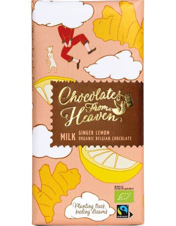 CHOCOLATE FROM HEAVEN LEMON & GINGER 100G