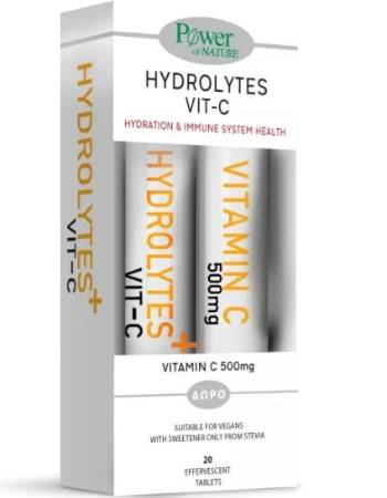 POWER OF NATURE HYDROLYTES + VITAMIN C 500MG