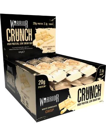 WARRIOR CRUNCH PROTEIN BAR 64G | WHITE CHOCOLATE