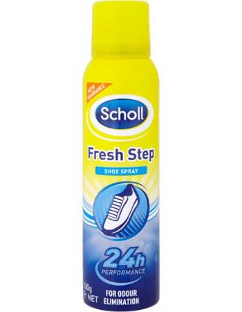 SCHOLL FRESH STEP SHOE SPRAY 100G