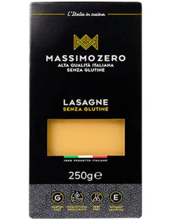 MASSIMO ZERO GLUTEN FREE PASTA LASAGNE 250G