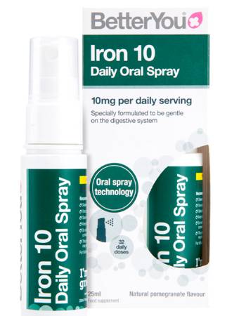 BETTERYOU IRON DAILY ORAL SPRAY 10MG