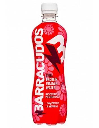 BARRACUDOS RASPBERRY & POMEGRANATE PROTEIN WATER 500ML