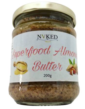 NVKED SUPERFOOD ALMOND BUTTER 200G