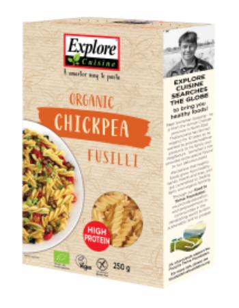 EXPLORE CUISINE CHICKPEA FUSILLI 250G