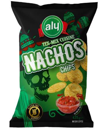 ALY GLUTEN FREE NACHOS CHIPS 425G