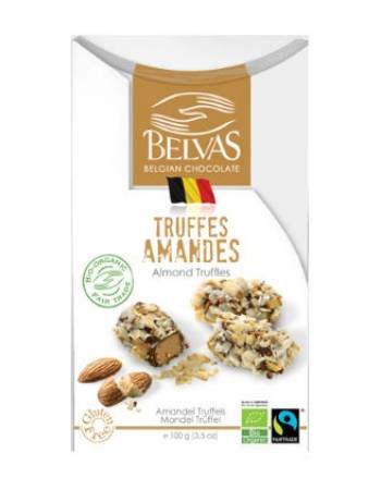 BELVAS ALMOND TRUFFLES 100G