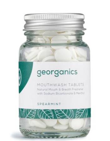 GEORGANICS MOUTHWASH TABLETS SPEARMINT 180 TABLETS