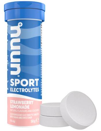 NUUN HYDRA SPORT ELECTROLYTES  (10 TABLETS) | STRAWBERRY LEMONADE