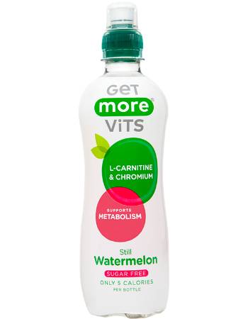 GET MORE VITS L-CARNITINE & CHROMIUM 500ML (WATERMELON)