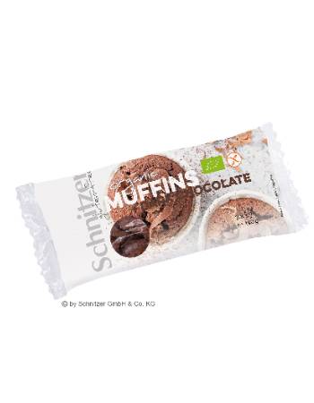 SCHNITZER DARK CHOCOLATE MUFFINS 140G