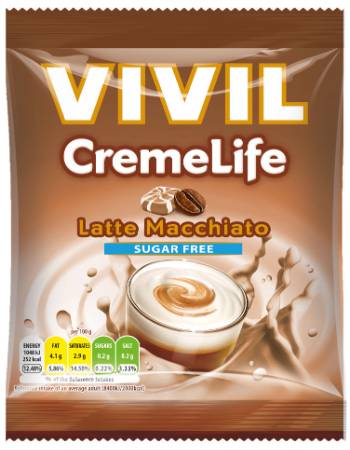 VIVIL SUGAR FREE LATTE MACCHIATO 60G