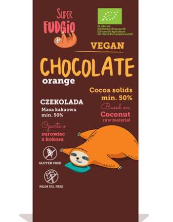 SUPER FUDGIO CHOCOLATE ORANGE BAR 80G