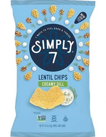 SIMPLY 7 LENTIL CREAMY DILL 113G | 50C OFF