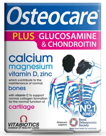 VITABIOTICS OSTEOCARE PLUS GLUCOSAMINE AND CHONDROITIN (60 TABLETS)