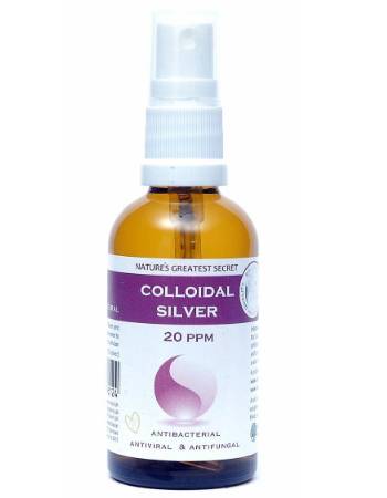 NATURE'S GREATEST SECRETS COLLOIDAL SILVER SPRAY 20PPM