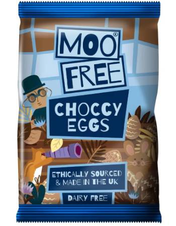 MOO FREE EASTER MINI EGGS MILK CHOCOLATE 50G