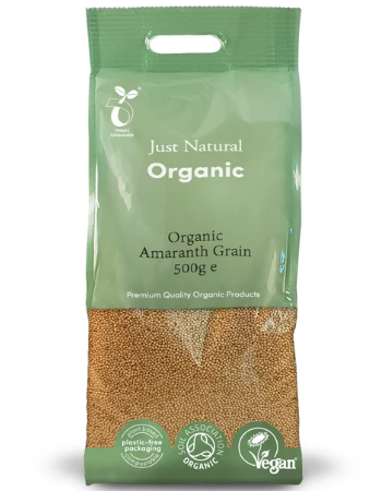 JUST NATURAL AMARANTH GRAIN 500G