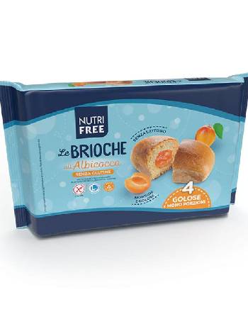 NUTRI FREE BRIOCHE CAKES APRICOT 200G