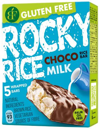 BENLIAN ROCKY RICE BAR MILK CHOCOLATE RICE BAR | 5X18G