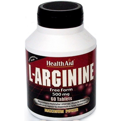 HEALTH AID L-ARGININE 500MG