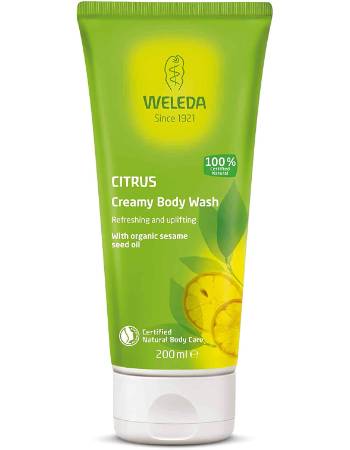 WELEDA CITRUS CREAMY BODY WASH 200ML