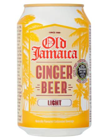 OLD JAMAICA GINGER BEER LIGHT 330ML