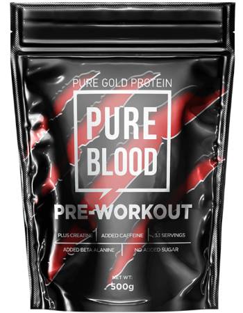 PURE GOLD PRE-WORKOUT PURE BLOOD 500G | FRUIT