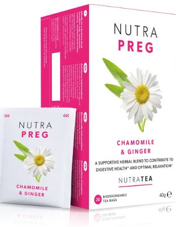 NUTRATEA PREG - CHAMOMILE & GINGER TEA