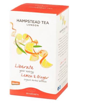 HAMPSTEAD LEMON & GINGER TEA (20 BAGS)