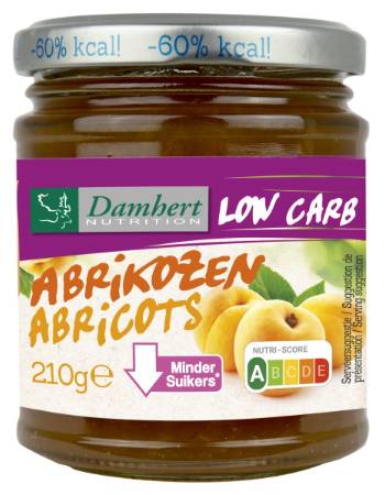 DAMHERT LOW CARB APRICOT JAM 315G