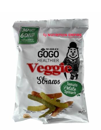 MR RILEY GOGO VEGGIE STRAWS 38G