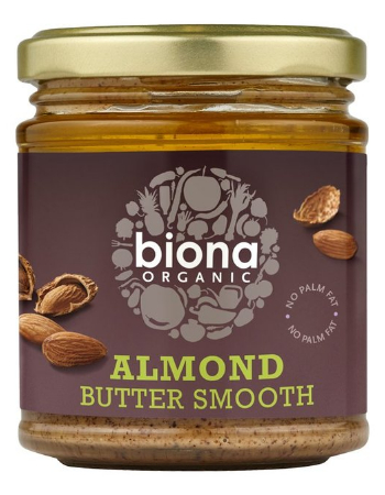 BIONA ALMOND BUTTER 170G