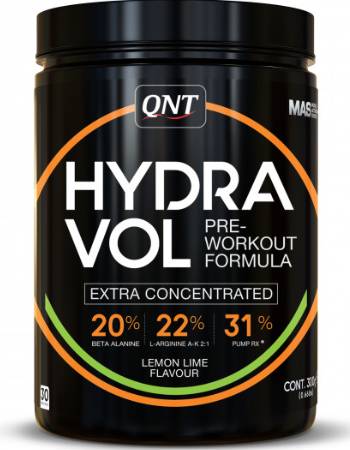QNT HYDRAVOL EXTRA CONCENTRATED PRE-WORKOUT LEMON & LIME 300G