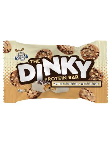 MUSCLE MOOSE DINKY PROTEIN BAR 35G WHITE CHOCOLATE COOKIE | BUY 1 GET 1 FREE