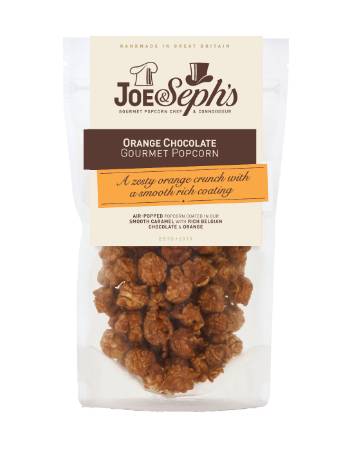 JOE AND SEPHS ORANGE CHOCOLATE POPCORN 80G