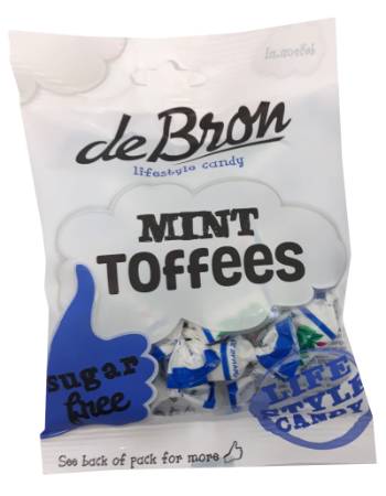 DEBRON SUGAR FREE MINT TOFFEES 90G