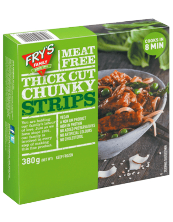 FRYS THICK CUT CHUNKY STRIPS 380GR