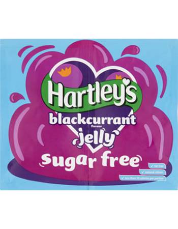 HARTLEYS SUGAR FREE BLACKCURRANT JELLY 23G