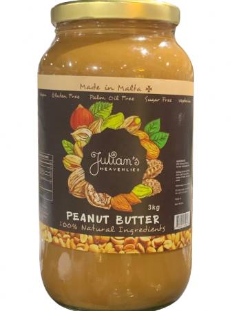 JULIAN'S HEAVENLIES PEANUT BUTTER 3KG