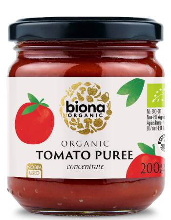 BIONA TOMATO PUREE 200G