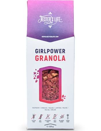 HESTERS LIFE GIRL POWER GRANOLA 320G