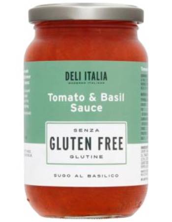 DELI ITALIA TOMATO/BASIL SAUCE 350G