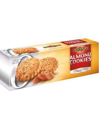 QUICKBURY SUGAR FREE ALMOND COOKIES 130G