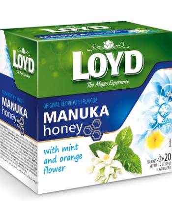 LOYD MANUKA MINT & ORANGE TEA (20 BAGS)