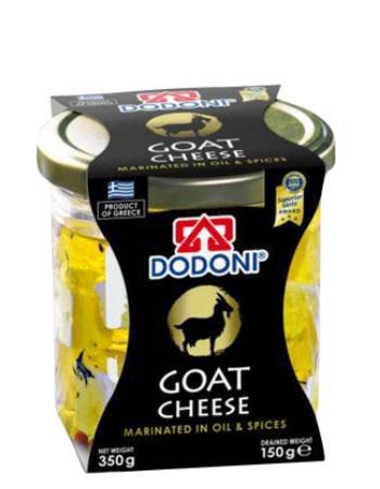 DODONI GOAT CHEESE MARINATED IN OIL 350G