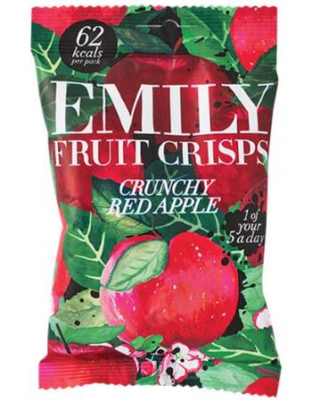 EMILY FRUIT CRISPS CRUNCHY RED APPLE 15G