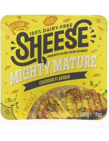 SHEESE BLOCK MATURE CHEDDAR STYLE 200G