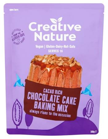 CREATIVE NATURE CHOCOLATE CAKE BAKING MIX 300G