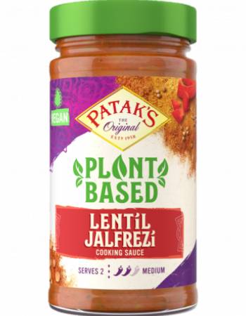 PATAKS PLANT BASED LENTIL JALFREZI COOKING SAUCE 345G